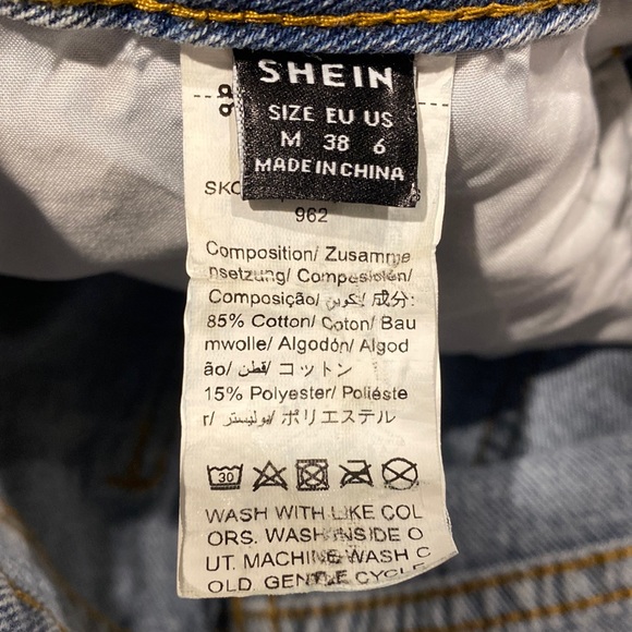 !NEW! SHEIN EZwear high waist wide leg jeans size - M :) - Picture 5 of 7